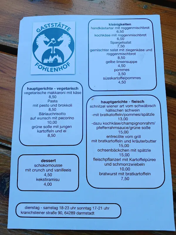 Menu_Restaurant Fohlenhof - Darmstadt_Darmstadt_image_3