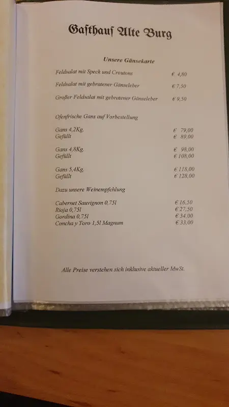 Menu_Gasthaus Alte Burg_Dreieich_image_1