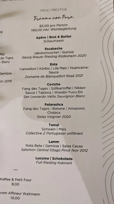 Menu_Pizarro Fine Dining_Groß-Gerau_image_1