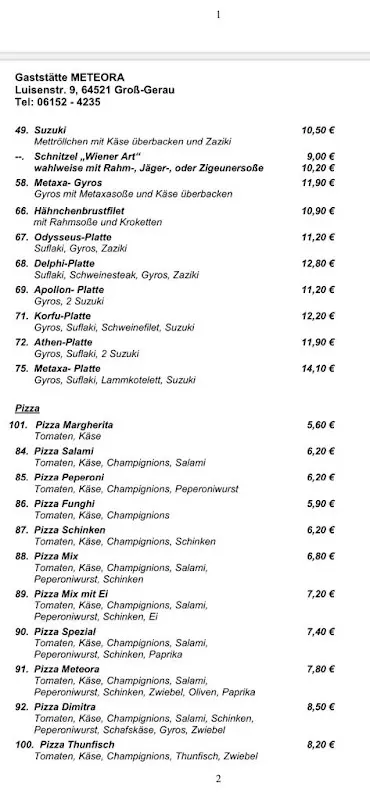 Menu_Gaststätte Meteora_Groß-Gerau_image_2