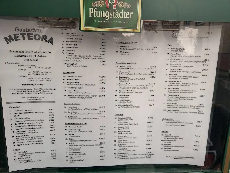 Menu_Gaststätte Meteora_Groß-Gerau_image_4