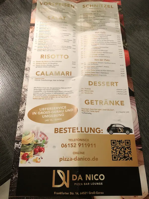Menu_Da Nico Pizza Bar Lounge_Groß-Gerau_immagine_1