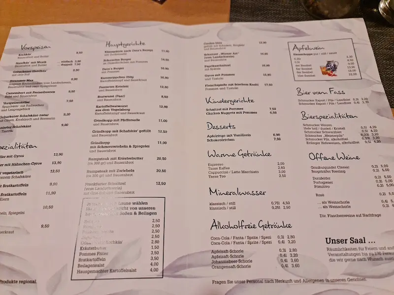Menu_Gaststätte Zur Schönen Aussicht_Weiterstadt_immagine_2