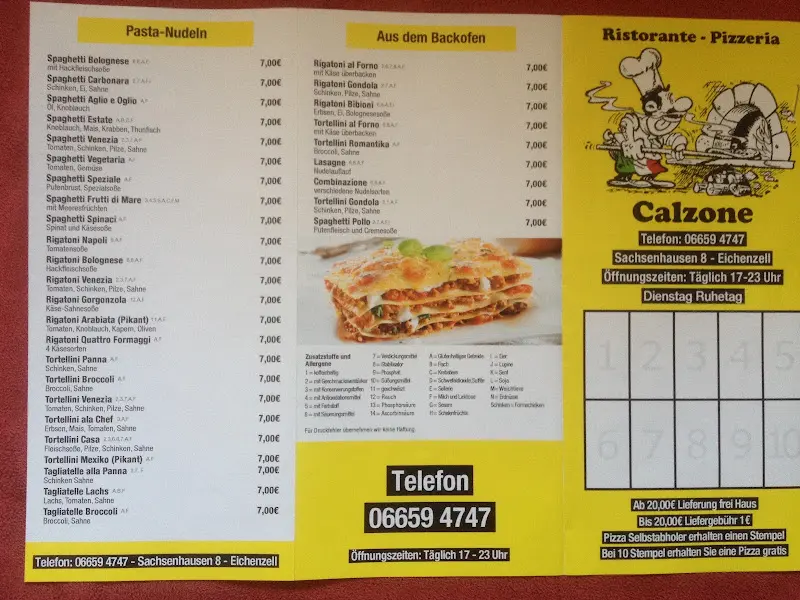 Menu_Pizzeria Calzone Inh. Admira Hadzic_Eichenzell_image_2