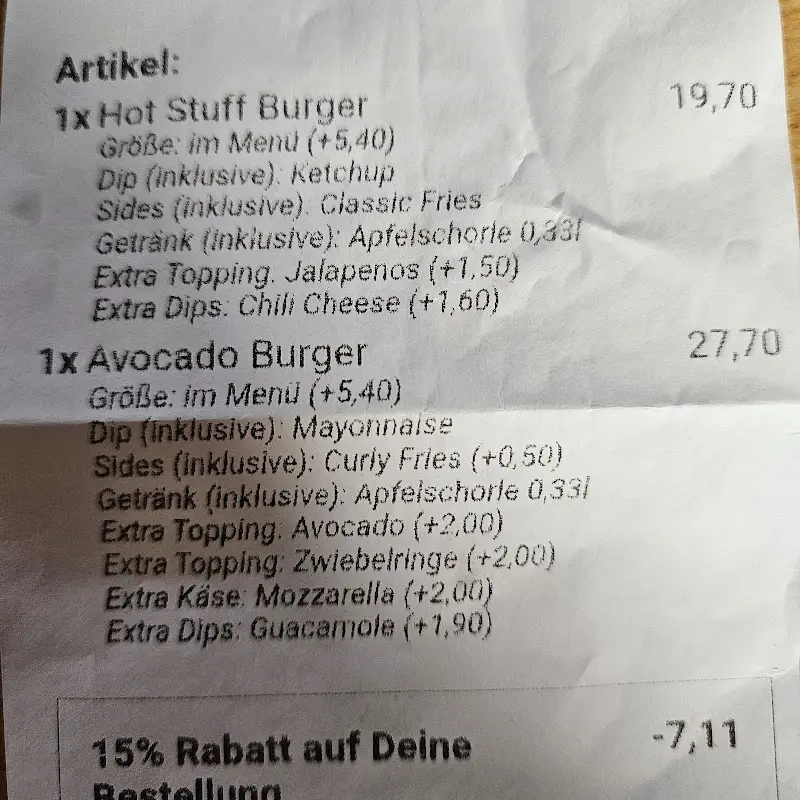 Menu_Statement Bar & Lounge_Ehringshausen_immagine_1