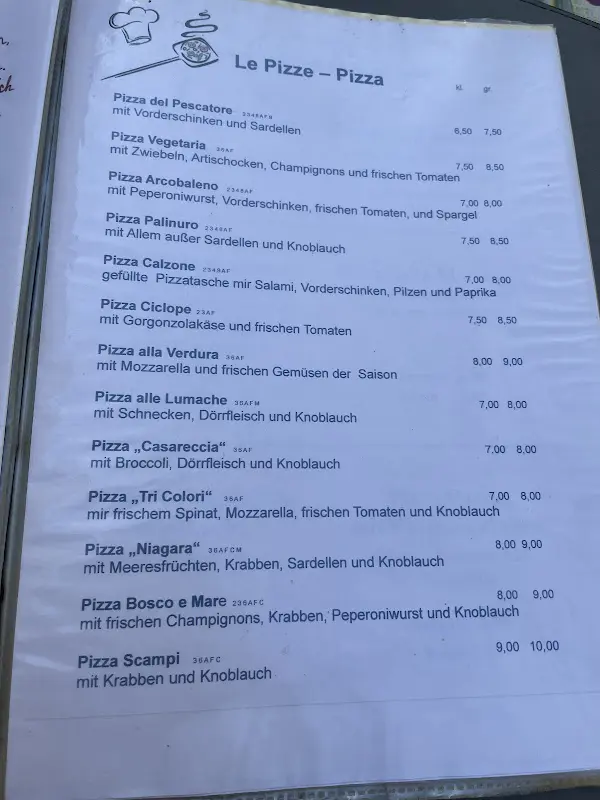Menu_Pizzeria La Cascata_Ehringshausen_immagine_4