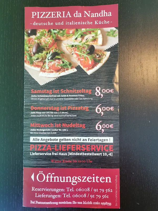 Menu_Pizzeria Da Nandha (ehemals Zur Palme)_Echzell_image_2