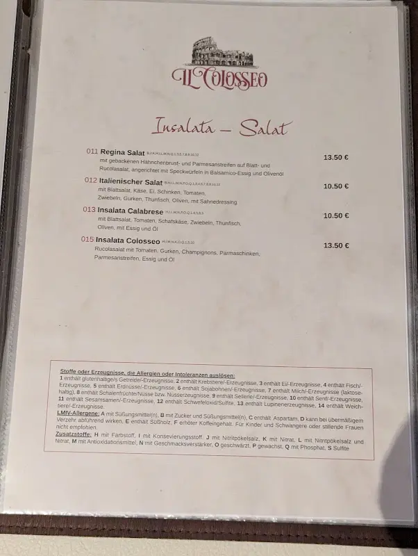Menu_Restaurant Colosseo__image_1