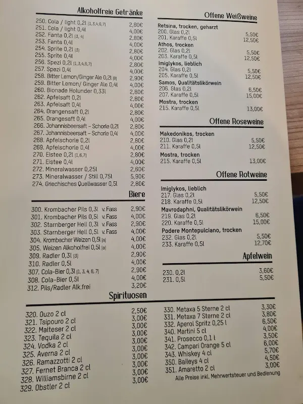 Menu_Restaurant Kreta_Eiterfeld_immagine_1