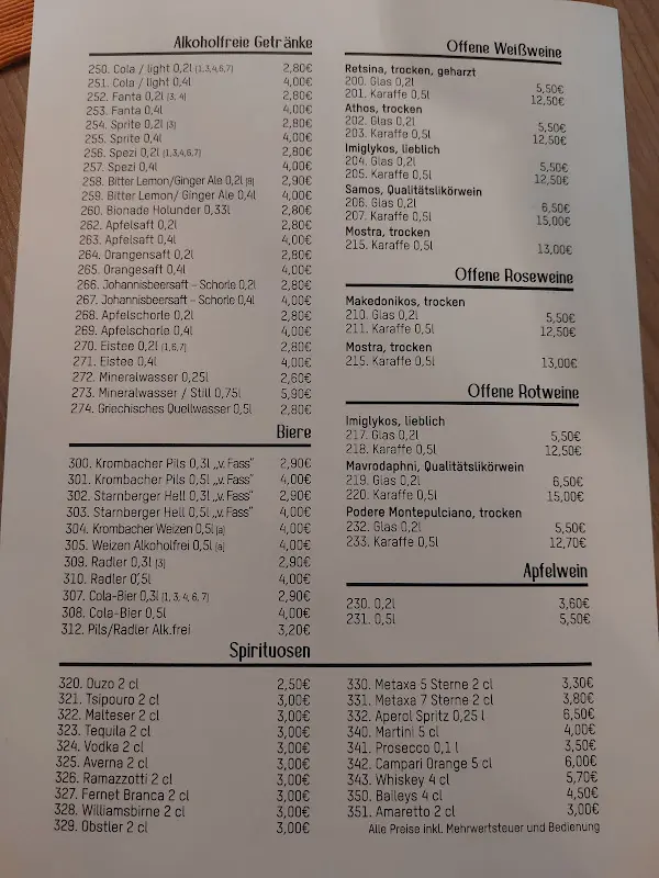 Menu_Restaurant Kreta_Eiterfeld_immagine_2