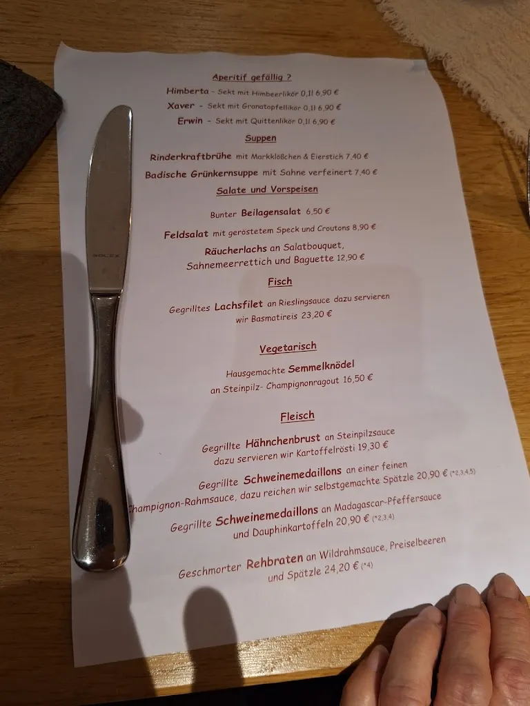 Menu_Restaurant Seeterrasse Familie Gutekunst_Buchen_immagine_1