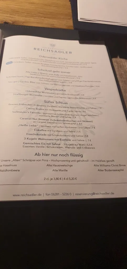 Menu_Hotel-Restaurant Reichsadler_Buchen_image_3