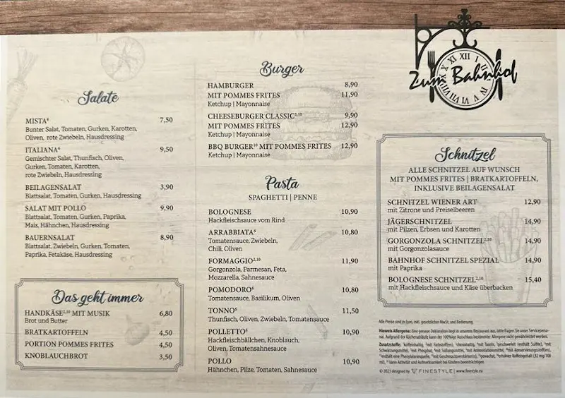 Menu_Zum Bahnhof_Egelsbach_immagine_1