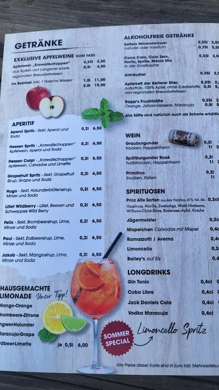 Sylvia Schwarz_Biergarten hinter der neuen Stadthalle_(Hessen)_recensione