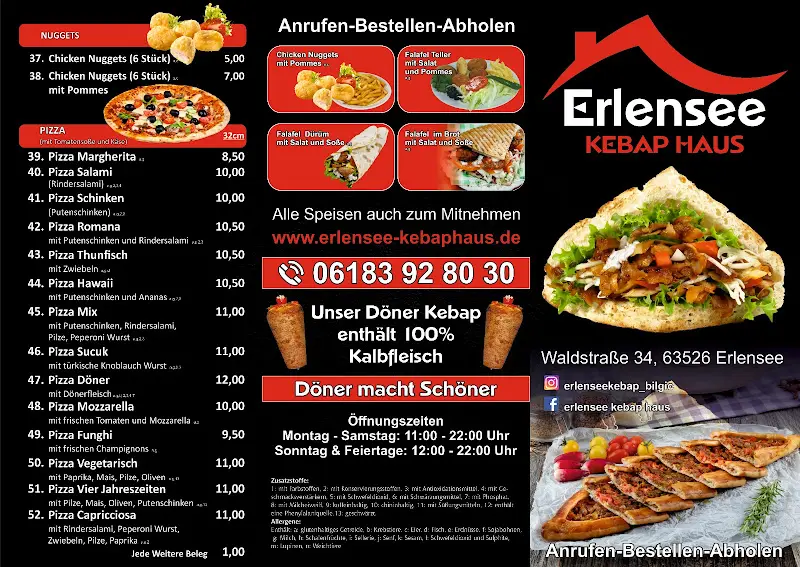Menu_Erlensee Kebap Haus_Erlensee_immagine_1