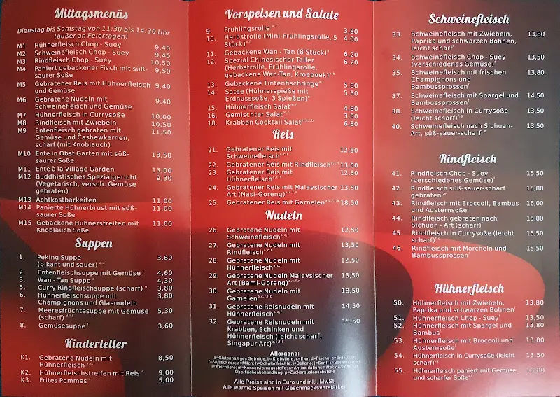 Menu_Village Garden_Espenau_immagine_1