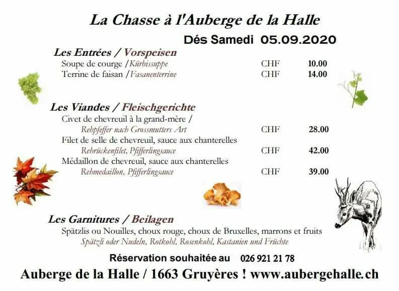 Menu_Auberge de la Halle_Gruyères_image_3