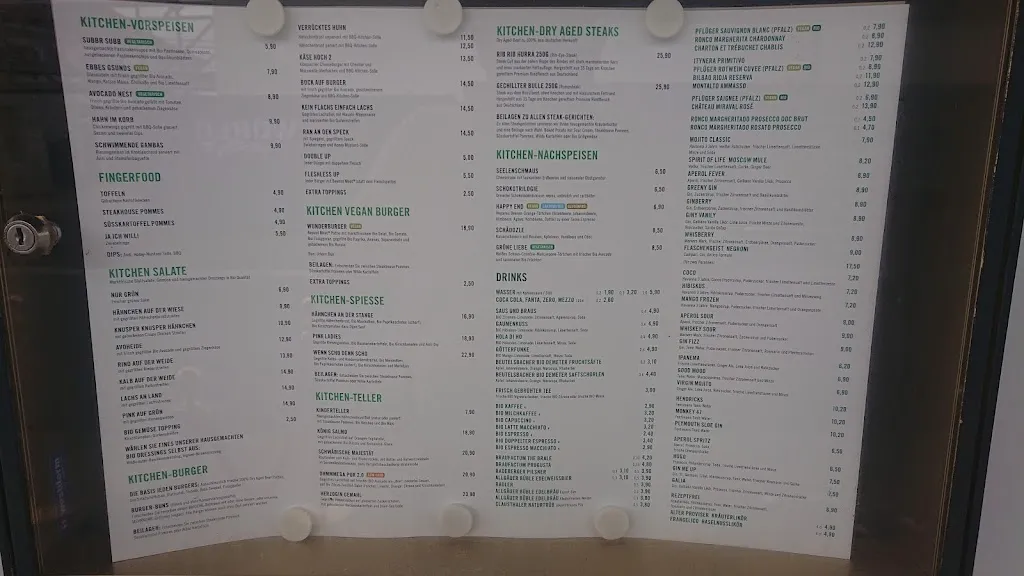 Menu_Kitchen Bio Restaurant Böblingen_Böblingen_image_1