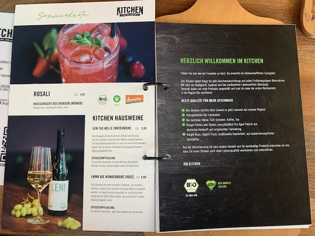 Menu_Kitchen Bio Restaurant Böblingen_Böblingen_image_4