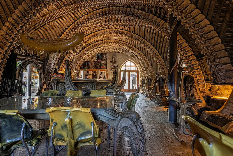 HR Giger - Bar & Museum restaurant in Gruyères