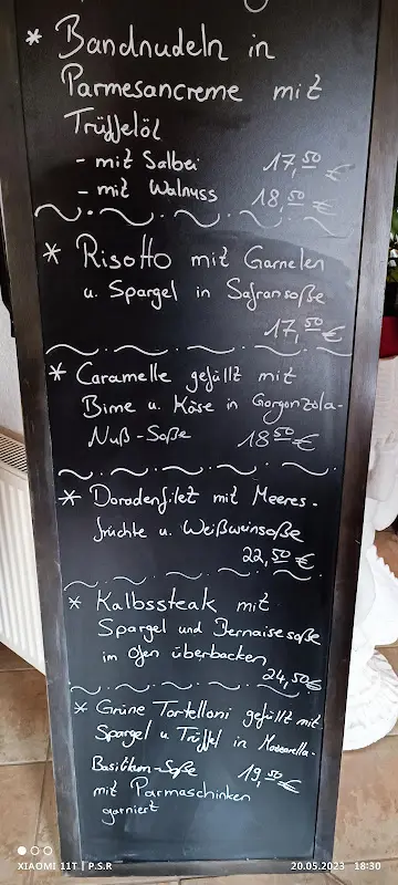 Menu_Ristorante, Trattoria 