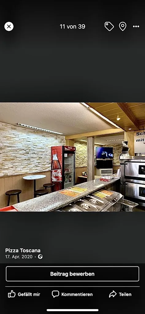 Pizza Toscana Buchen ristorante a Buchen