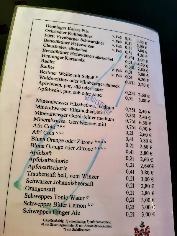 Menu_Hotel Schloss Ysenburg_Florstadt_image_2