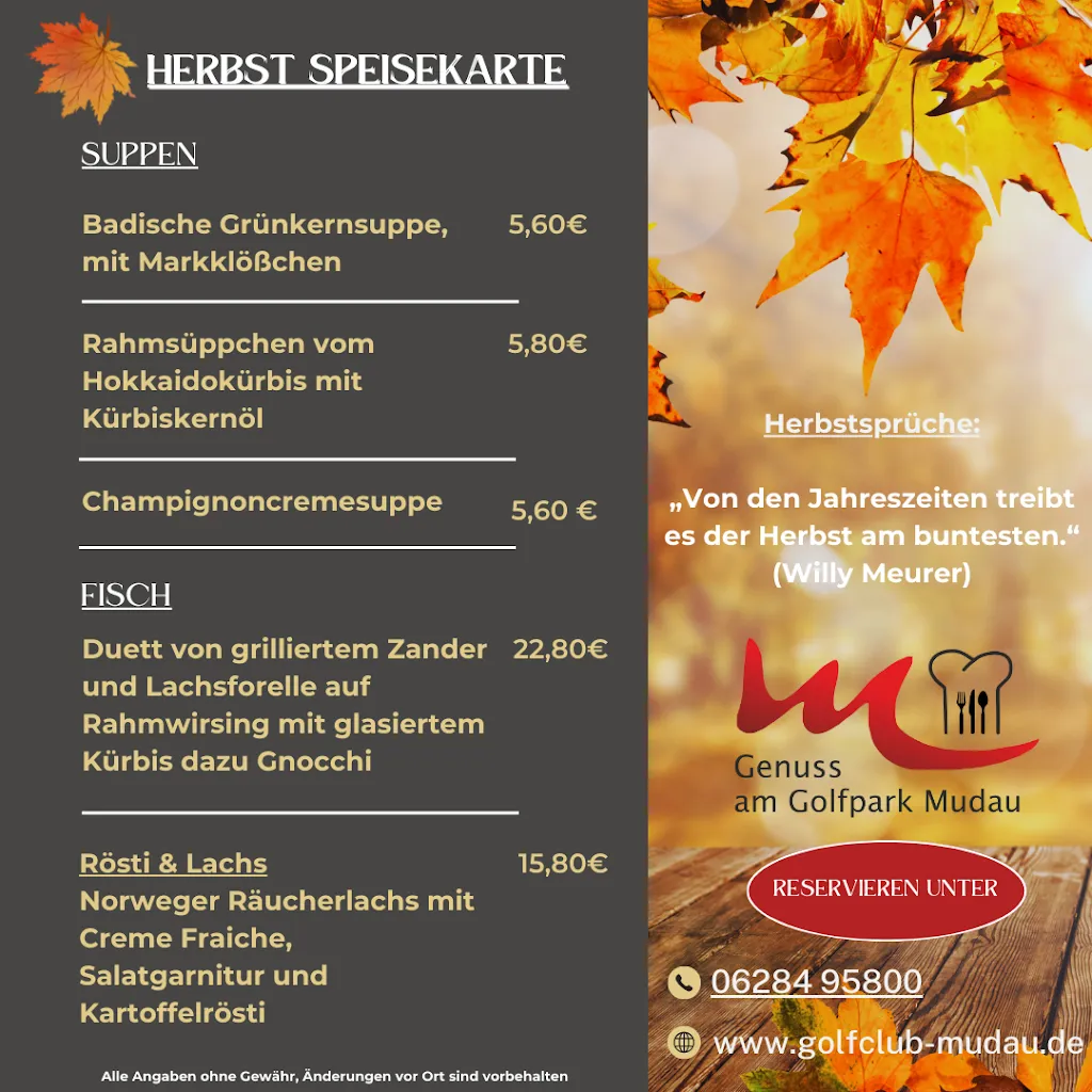 Menu_Genuss am Golfpark Mudau_Mudau_image_4