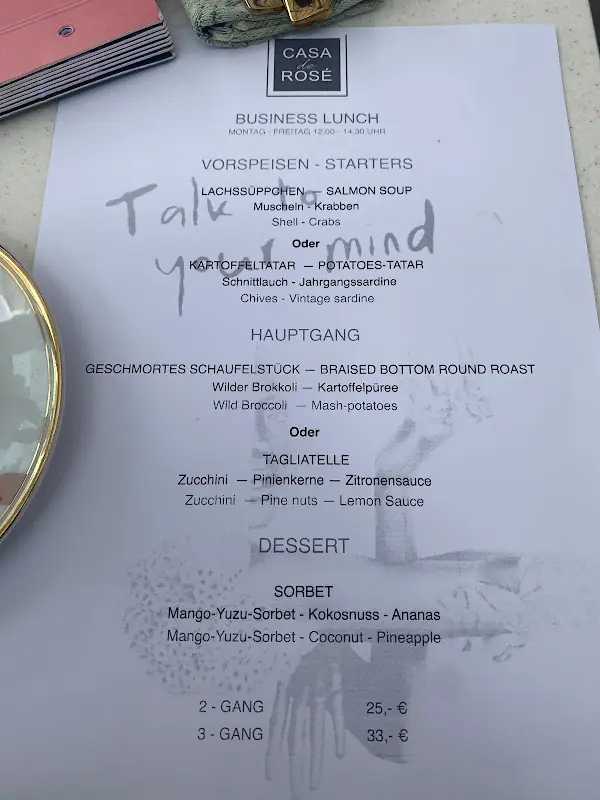 Menu_Casa de Rosé - Restaurant an der alten Oper_Main_image_1