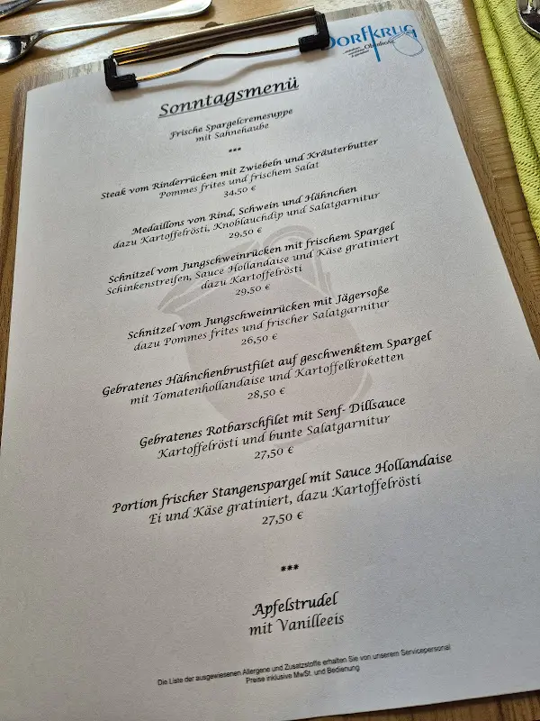 Menu_Dorfkrug Oberhone_Eschwege_immagine_1