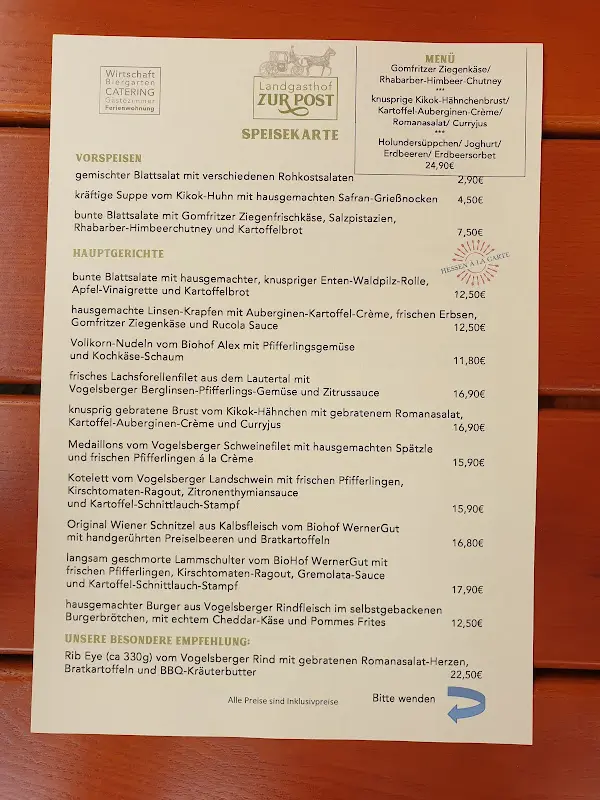 Menu_Landgasthof Zur Post_Freiensteinau_image_1