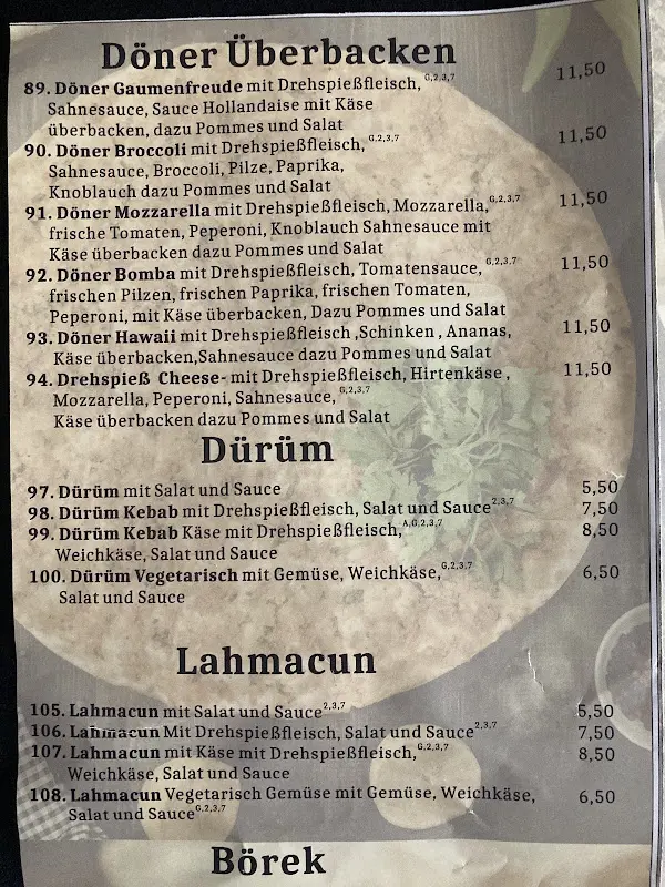 Menu_Basito Döneria_Frielendorf_image_1