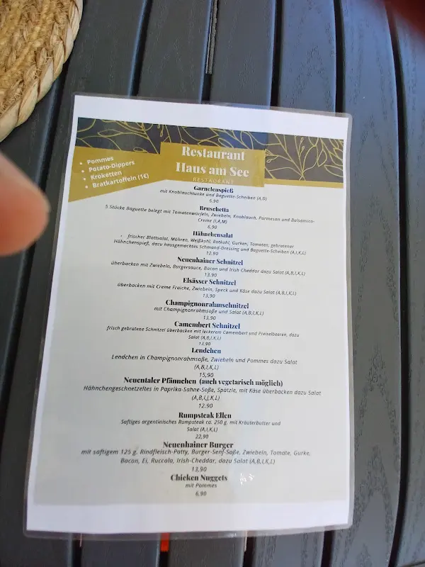 Menu_Restaurant Haus am See - Neuental_Neuental_image_3