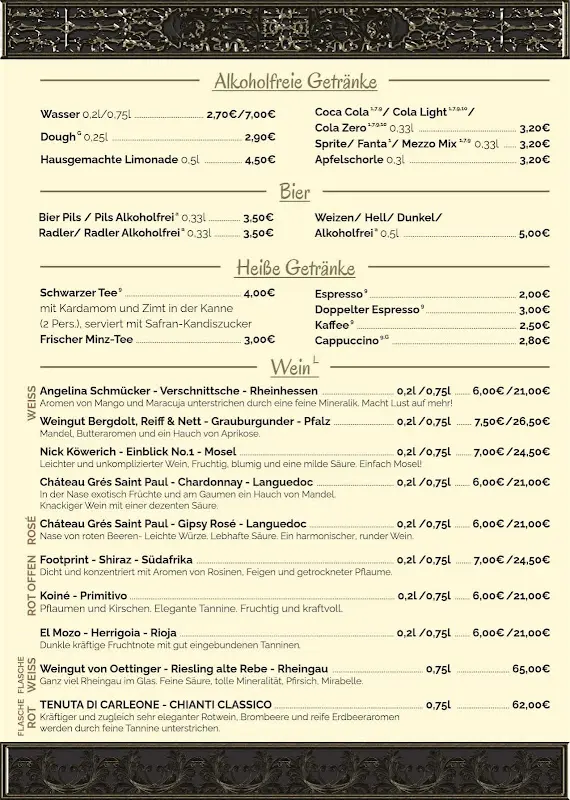 Menu_Pars Restaurant_Fulda_immagine_1