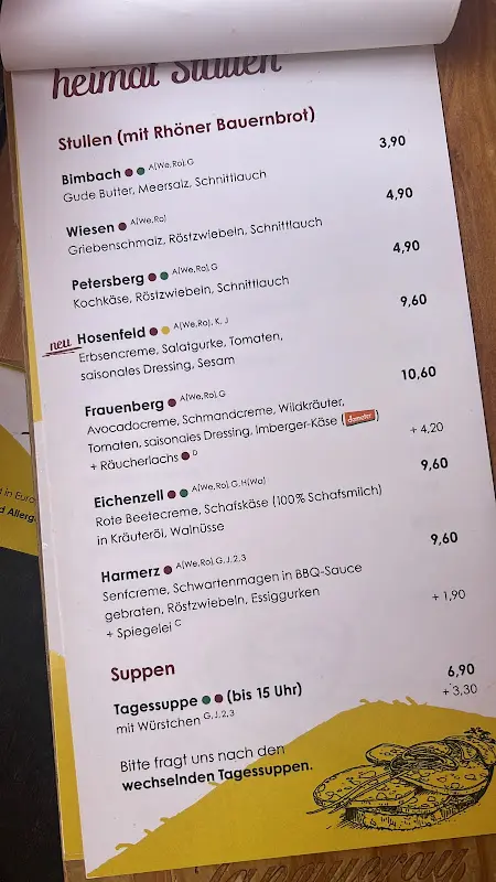 Menu_heimat. Kaffee, Küche, Kneipe_Fulda_image_2