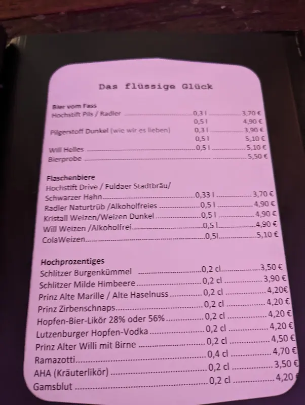 Brauereigaststätte HOPFENGLÜCK ristorante a Fulda