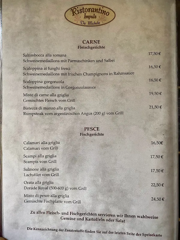 Menu_Ristorantino Impuls Da Michele_Friedrichsdorf_image_1