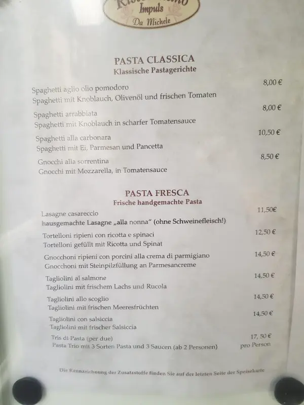 Menu_Ristorantino Impuls Da Michele_Friedrichsdorf_image_2
