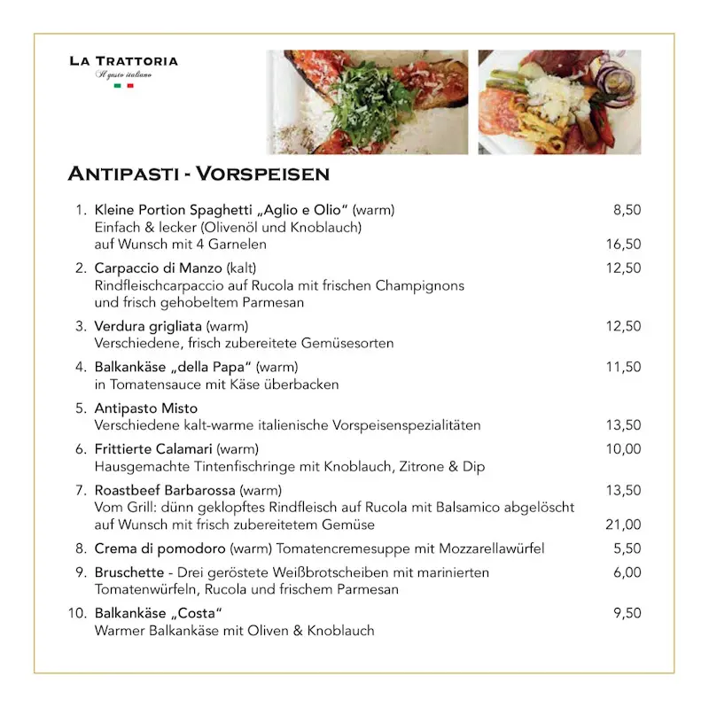 Menu_La Trattoria_Fritzlar_immagine_3