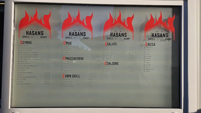 Menu_Restaurant Hasan's Grill_Fritzlar_image_2
