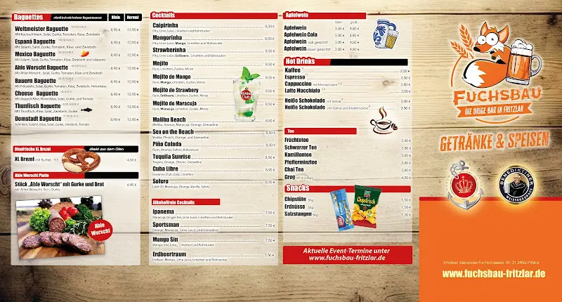Menu_Fuchsbau Fritzlar_Fritzlar_immagine_1
