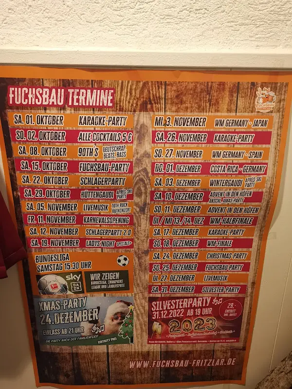 Menu_Fuchsbau Fritzlar_Fritzlar_immagine_3