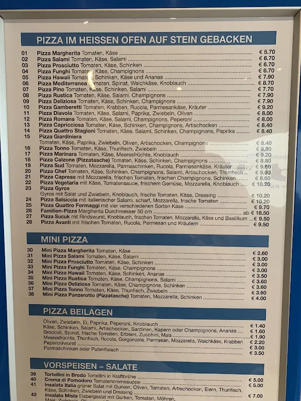 Menu_Pizzeria Avanti Pizza + Pasta_Fritzlar_image_3