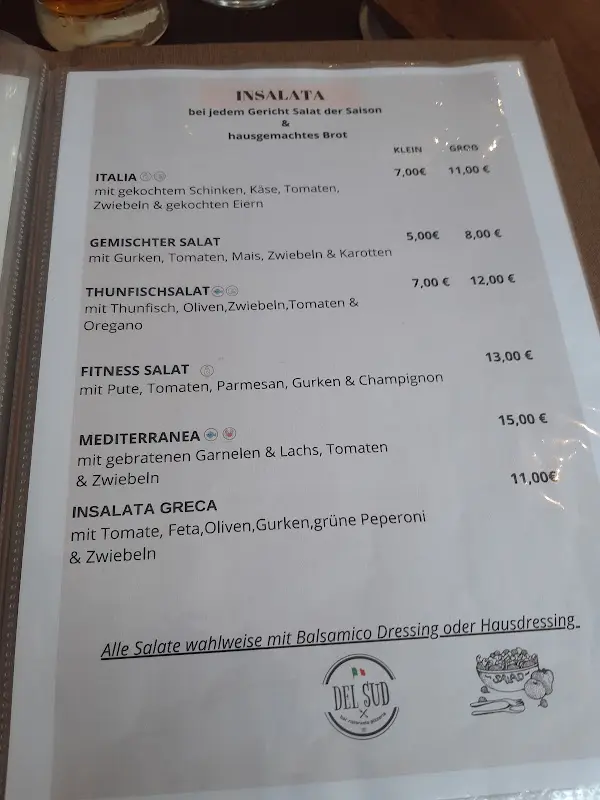 Menu_Bar-Restaurant Pizzeria Del Sud_(Eder)_image_2