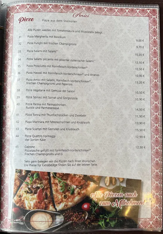 Menu_Ristorante AMICI Frankenberg_Frankenberg/Sa._immagine_2