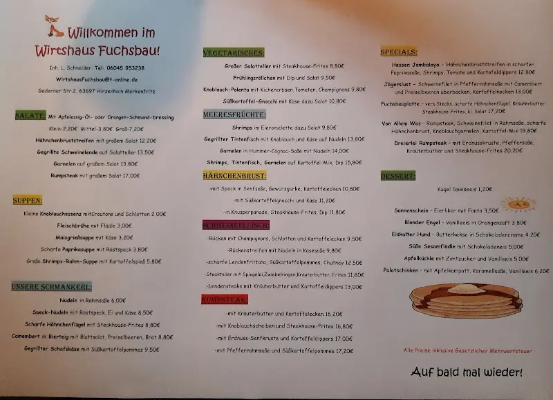 Menu_Wirtshaus Fuchsbau_Hirzenhain_image_1