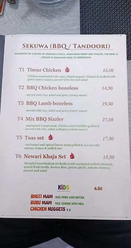 KULAYAN Nepali Cuisine_Main_menu_image_1