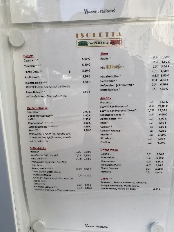 Menu_Isoletta PMP | Europaviertel_Main_image_1