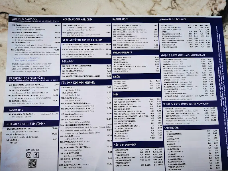 Menu_Restaurant Waldschänke 