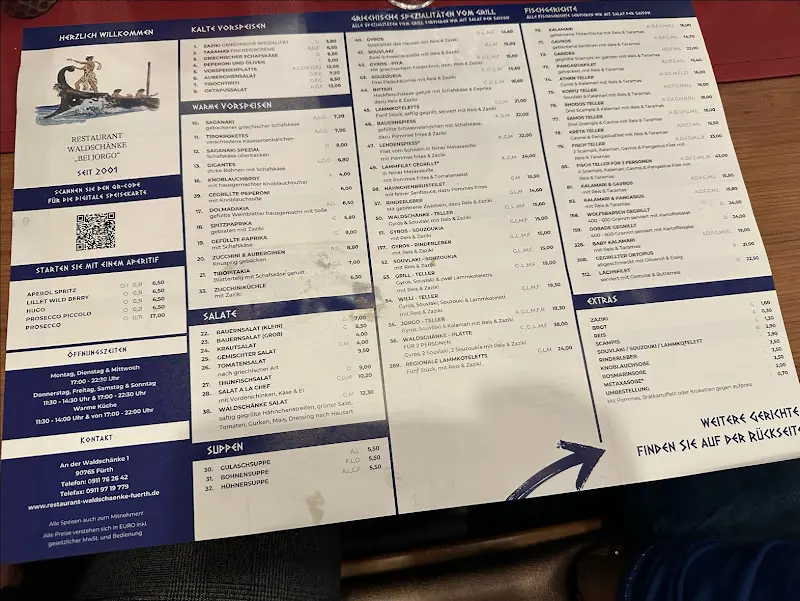 Menu_Restaurant Waldschänke 